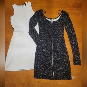 H&M Black and White Dress Set | SIZE 2 (XS)